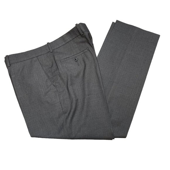 Perry Ellis Other - Perry Ellis Portfolio Men Gray Dress Pants Slim Fit Four Pockets 36x34 Business